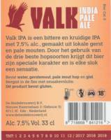 De Heidebrouwerij, Valk India Pale Ale