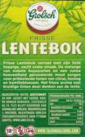 Grolsch, Frisse Lentebok