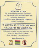 Brouwerij De Lepelaer, Beemster Blond