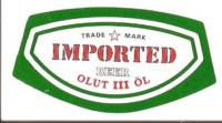 Heineken, (Heineken) Imported Beer Olut III öL
