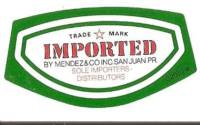 Heineken, (Heineken) Imported