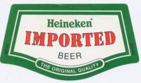 Heineken, Heineken Imported Beer