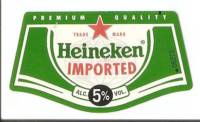 Heineken, Heineken Imported Premium Quality