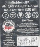 Jopen B.V., (Disco Bitch) Gin & Tonic IPA