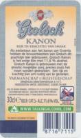 Grolsch, Grolsch Kanon