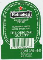 Heineken, Heineken Biere / Beer