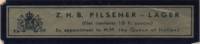 Zuidhollandse Bierbrouwerij (ZHB), Z.H.B. Pilsener Lager