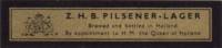 Zuidhollandse Bierbrouwerij (ZHB), Z.H.B. Pilsener Lager