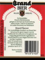Bierbrouwerij Brand, Brand  Bier Pilsener