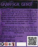 Graafsch Genot, 1140 Quadrupel Graafsch Genot, 1140 Quadrupel