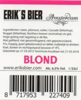 Erik's Bier, Erik's Bier Blond