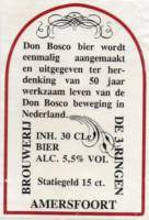 Brouwerij De Drie Ringen, Don Bosco Bier