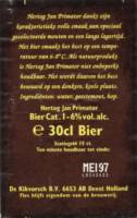 Dommelsche Bierbrouwerij, Hertog Jan Primator