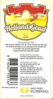 Brouwerij Florindia, HollandsGoud Bier