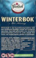 Grolsch, Winterbok met honing