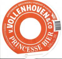 Brouwerij Poesiat & Kater, v. Vollenhoven & Co Princesse Bier
