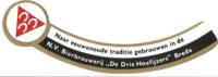 De Drie Hoefijzers, (Breda Pilsener) Naar eeuwenoude traditie...