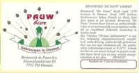 Bierbrouwerij De Pauw (Ommen), Pauw Bier (Ommen 750 jaar Jubileum Bier)