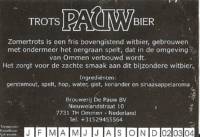Bierbrouwerij De Pauw (Ommen), Pauw Bier Zomertrots