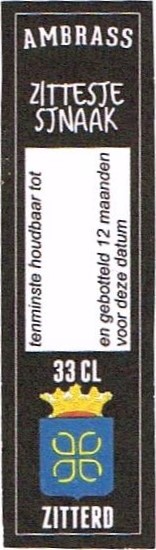 Ambrass Bierbrouwerij, Zitteste Sjnaak Ambrass Bierbrouwerij, Zitteste Sjnaak