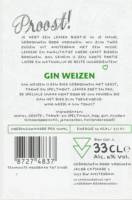 Gebrouwen door Vrouwen, Gin Weizen