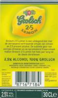Grolsch, Grolsch 2.5 Lemon