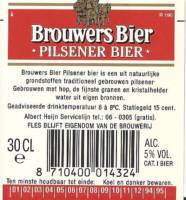 Oranjeboom Bierbrouwerij, Brouwers Bier Pilsener Bier