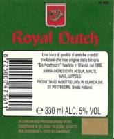 Oranjeboom Bierbrouwerij, Royal Dutch