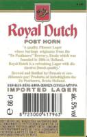 Oranjeboom Bierbrouwerij, Royal Dutch Post Horn