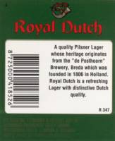 Oranjeboom Bierbrouwerij, Royal Dutch Pilsner Lager