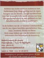 Stadsbrouwerij De Hemel, (Eiken Bok) Bokbier