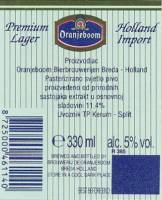 Oranjeboom Bierbrouwerij, Oranjeboom Premium Lager Holland Import