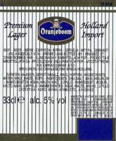 Oranjeboom Bierbrouwerij, Oranjeboom Premium Lager Holland Import