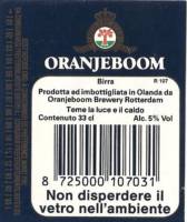 Oranjeboom Bierbrouwerij, Oranjeboom Birra