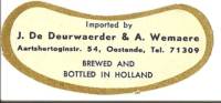 Oranjeboom Bierbrouwerij, (onbekend)