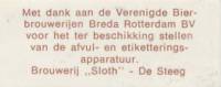 Brouwerij De Koningshoeven , (Sloth)