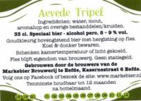 Markebier Brouwerij, Aevede Tripel