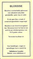 Valleibieren Leusden, Blondine