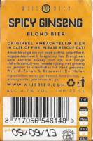 Brouwerij De Molen, Spicy Ginseng Blond Bier