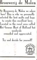Brouwerij De Molen, ( Onbekend )