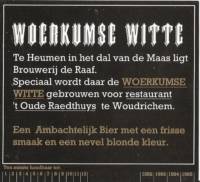 Brouwerij De Raaf, Woerkumse Witte