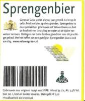 St. Noord-Hollandse Alternatieve Brouwers (SNAB), Sprengenbier