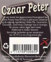 St. Noord-Hollandse Alternatieve Brouwers (SNAB), Czaar Peter