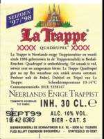 Brouwerij De Koningshoeven , La Trappe Quadrupel