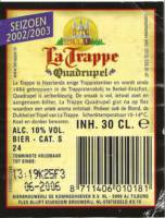 Brouwerij De Koningshoeven , La Trappe Quadrupel