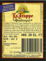 Brouwerij De Koningshoeven , La Trappe Quadrupel