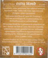 Fortbrouwerij Duits & Lauret, Extra Blond