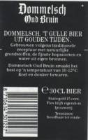 Dommelsche Bierbrouwerij, Dommelsch Oud Bruin