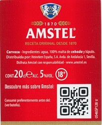 Licentiebrouwsels , Amstel Cerveza