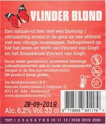 De Heidebrouwerij, Vlinder Blond